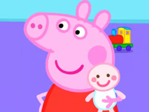 بازی Peppa Pig New Baby :ﯽﯾﻮﻣ ﻩﺭﺍ ﯼﺭﺎﮐ ﺖﺒﻨﻣ ﻩﺭﺍ ﻝﺯﺎﭘ  آنلاین