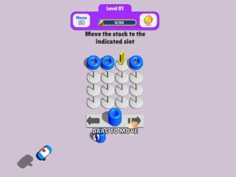بازی STACK N SORT  آنلاین
