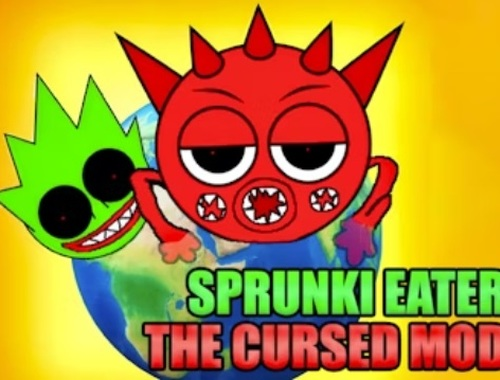 بازی Sprunki Eater ﯽﺘﻨﻌﻟ ﺖﻟﺎﺣ  آنلاین