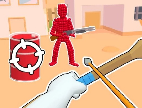 بازی Stickman Archer: ﺎﻫﺰﻣﺮﻗ ﻪﺑ ﺶﻠﻓ ﺎﺑ ﯼﺯﺍﺪﻧﺍﺮﯿﺗ  آنلاین