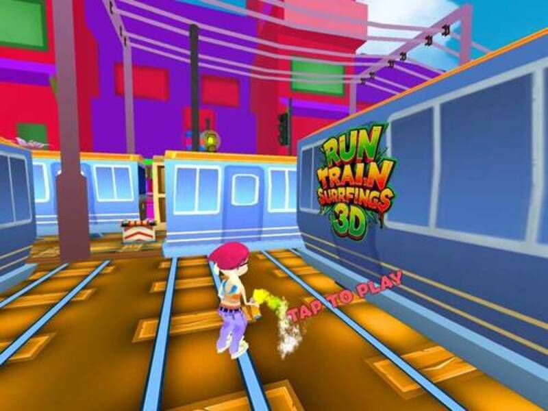 بازی Train Surf Run 3D آنلاین