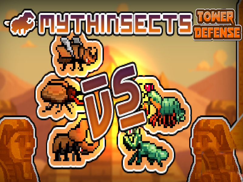 بازی Mythinsects ﺝﺮﺑ ﻉﺎﻓﺩ آنلاین