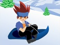 بازی مای بی Snowsled: آنلاین