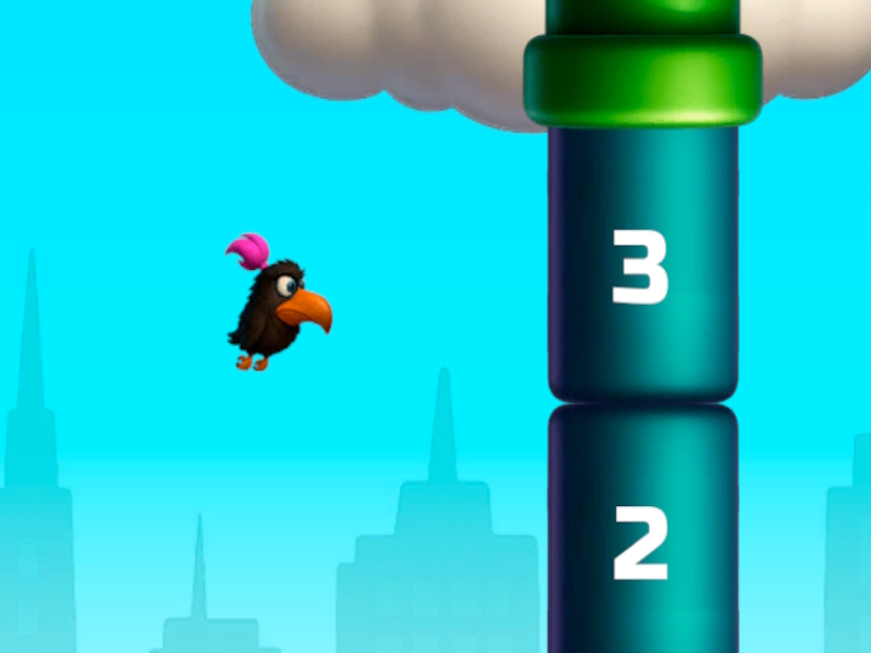 بازی Flappy Skebob ﯽﺿﺎﯾﺭ ﻩﺪﻧﺮﭘ آنلاین