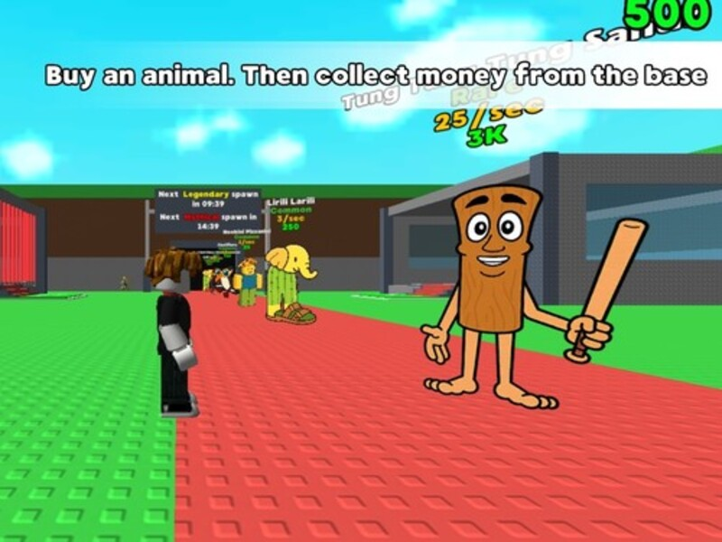 بازی Roblox: BrainRot ﺪﯿﻨﮐ ﺖﻗﺮﺳ ﺍﺭ آنلاین