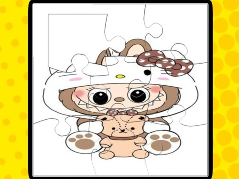 بازی PUZZLES LABUBU JIGSAW FOR KIDS آنلاین