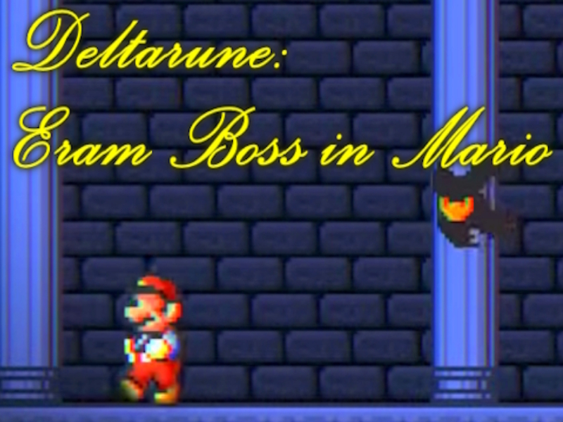 بازی Deltarune: Eram Boss ﻮﯾﺭﺎﻣ ﺭﺩ آنلاین