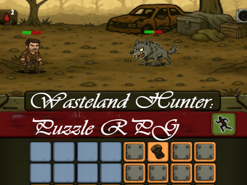 بازی Hunter Wasteland: Puzzle RPG آنلاین
