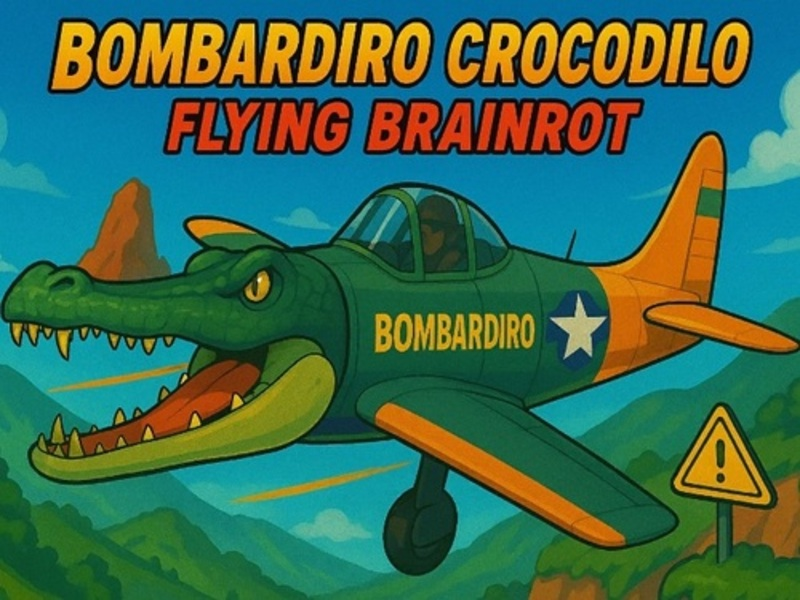 بازی Bombardiro Crocodilo Flying Brainrot آنلاین